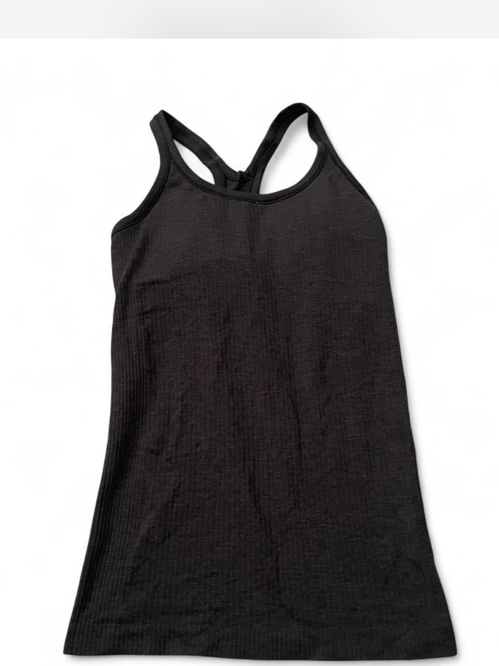 lululemon athletica Black Racerback Tank - Women